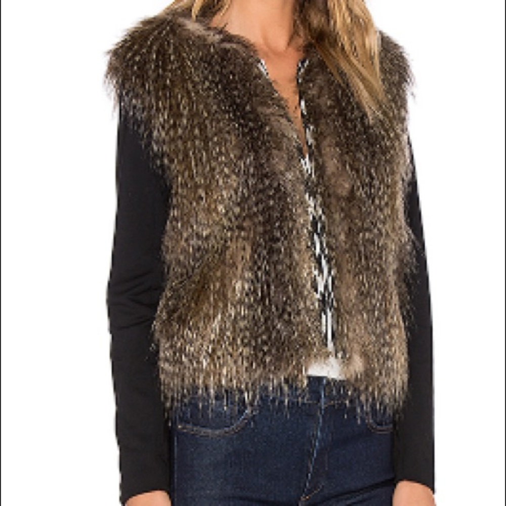 Maud Faux Fur Jacket “s” Ella Moss